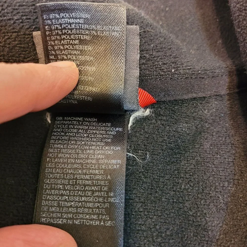 The‎ North Face Black Fleece Jacket, size XL